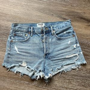 AGOLDE Parker Vintage Cutoff Short in Swapmeet